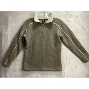 Kuhl Acrylic Quarter Zip Sweatshirt Youth Size 10-12 (34 x 21 inches)